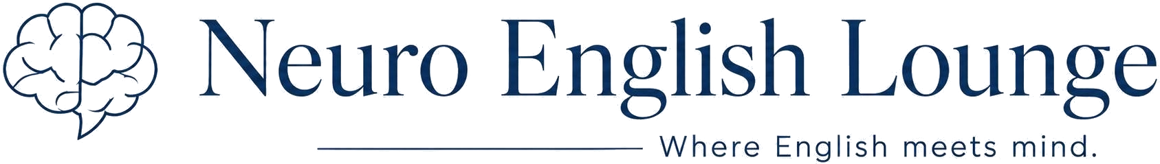 Neuro English Lounge — Logo